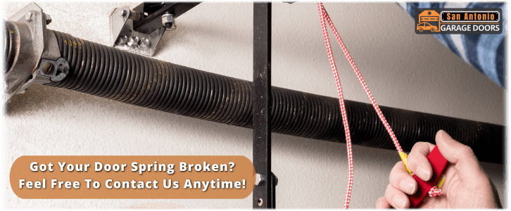 Broken Garage Door Spring San Antonio